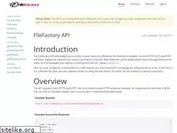 Sites similar to api.filefactory.com