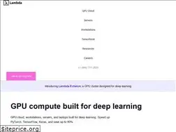 Sites similar to api.lambdal.com