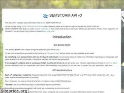 Sites similar to api.semstorm.com