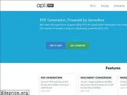 Sites similar to api2pdf.com