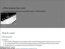 Sites similar to apianoteacher.com