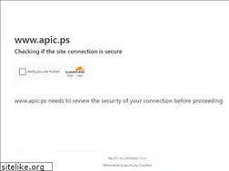Sites similar to apic.ps