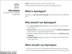 Sites similar to apicalypse.io