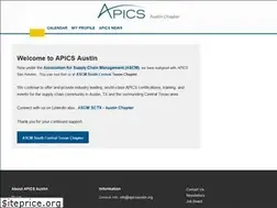 Sites similar to apicsaustin.org