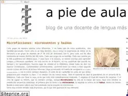 Sites similar to apiedeaula.blogspot.com