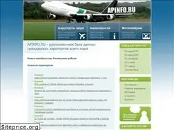 Sites similar to apinfo.ru