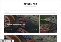 Sites similar to apinonfijo.com