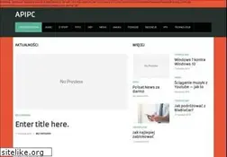 Sites similar to apipc.pl