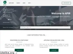 Sites similar to apir.com.au