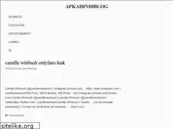Sites similar to apkahindiblog.com