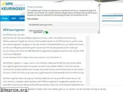 Sites similar to apkkeuringseisen.nl