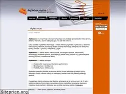 Sites similar to apklausos.lt