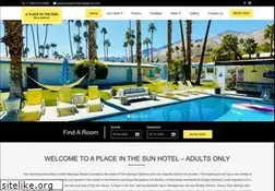 Sites similar to aplaceinthesunhotel.com