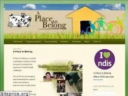 Sites similar to aplacetobelong.org.au