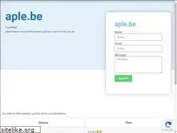 Sites similar to aple.be
