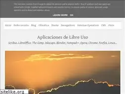 Sites similar to aplicacioneslibreuso.blogspot.com