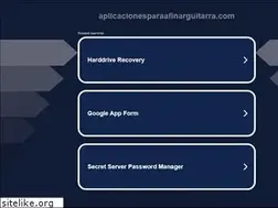 Sites similar to aplicacionesparaafinarguitarra.com