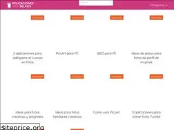 Sites similar to aplicacionesparaselfies.org