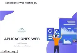 Sites similar to aplicacionesweb.net
