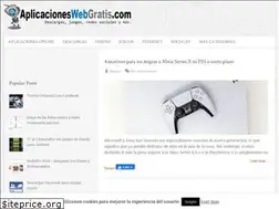 Sites similar to aplicacioneswebgratis.com