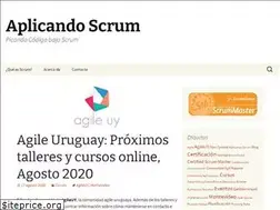 Sites similar to aplicandoscrum.com