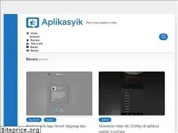 Sites similar to aplikasyik.com