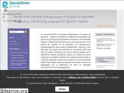 Sites similar to apliut.revues.org