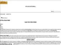 Sites similar to aplusautomall.com