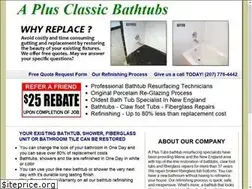 Sites similar to aplusclassicbathtubs.com