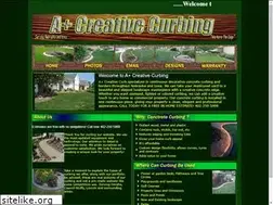 Sites similar to apluscreativecurb.com