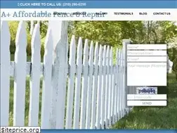 Sites similar to aplusfenceservices.com