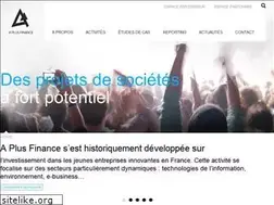 Sites similar to aplusfinance.com