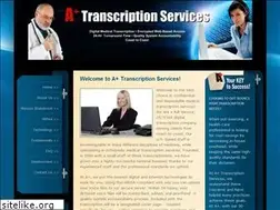 Sites similar to aplusmedicaltranscription.com