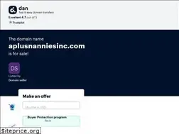 Sites similar to aplusnanniesinc.com