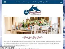Sites similar to apluspartyrentalme.com