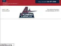 Sites similar to aplusplumbingroxboro.com