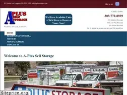 Sites similar to aplusstorageco.com