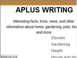 Sites similar to apluswriting.net