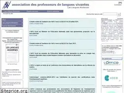 Sites similar to aplv-languesmodernes.org