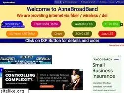 Sites similar to apnabroadband.com