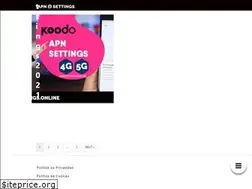 Sites similar to apnsettings.online