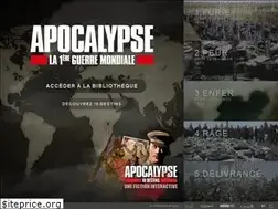 Sites similar to apocalypse.tv5.ca