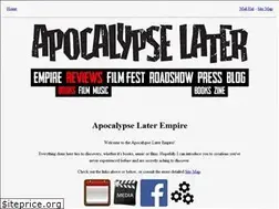 Sites similar to apocalypselaterempire.com