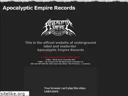 Sites similar to apocalypticempire.com