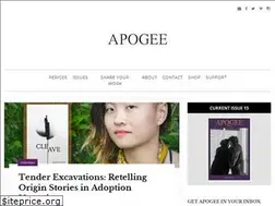 Sites similar to apogeejournal.org