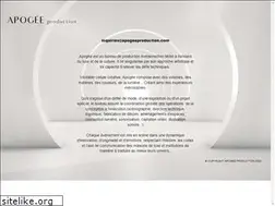 Sites similar to apogeeproduction.com