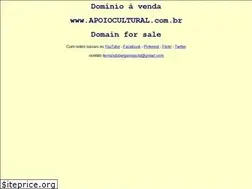 Sites similar to apoiocultural.com.br