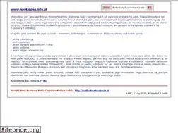 Sites similar to apokalipsa.info.pl