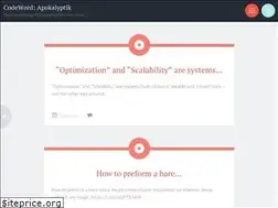 Sites similar to apokalyptik.com
