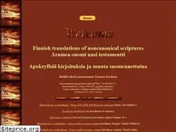Sites similar to apokryfikirjat.com